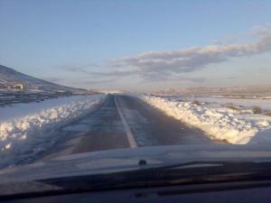 ضواحي مدينة  زوي  تحت الثلوج