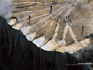 صورة علوية لحمام مسخوتين بولاية ڨالمة