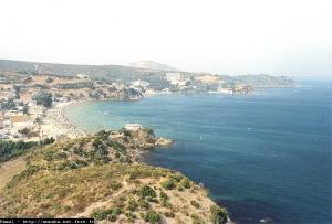 صورة من شاطئ  رفاس زهوان  بولاية عنابة