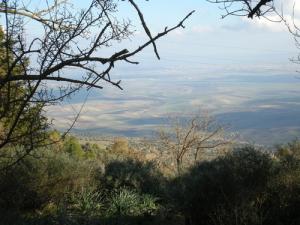 Vue depuis les Hauteurs aux alentours de Sidi Belabbes