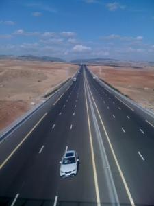 Autoroute Est Ouest à Sidi Hamadouche