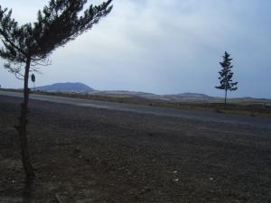 Le Mount Tessala vu depuis le lac de Sidi Mohamed Ben Ali