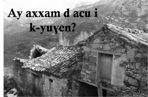 مازل قديمة من قرية  أكسام