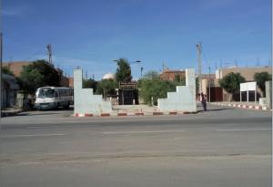 L'entrée de Telmouni (Wilaya de Sidi Belabbes)