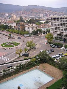Vue sur le centre ville de Annaba depuis l'Hôtel Seybousse