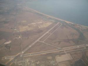 Vue Aérienne de l'Aéroport de Annaba