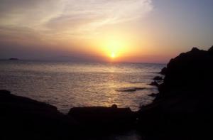 Coucher de Soleil sur la côte de Annaba