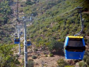 Téléphérique traversant les Forets de Annaba