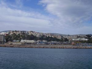 Vue sur la côte de Annaba
