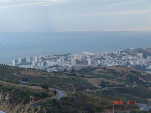 Vue Annaba sur Route Seraidi