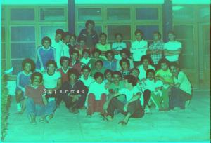 صورة قديمة لفريق كرة القدم لمدينة  موزاية