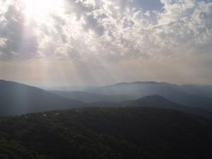 Vue de l'Hôtel E Mountazah