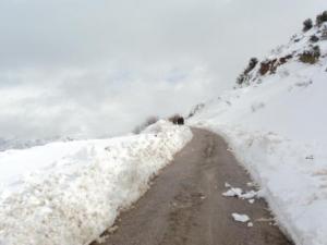 Bouzelatène sous la neige