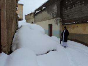Bouzelatène sous la neige