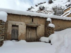 Bouzelatène sous la neige
