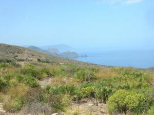 Vue sur la mer depuis le  Cap de Garde