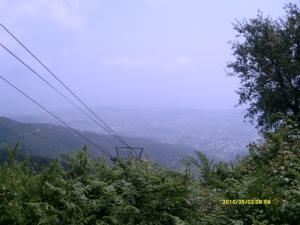 Le Téléphérique traversant les Forêts de Annaba