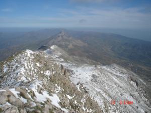 منظر لقمة جبل كاف السامة بمشتة عين البيضاء ببلدية حمالة