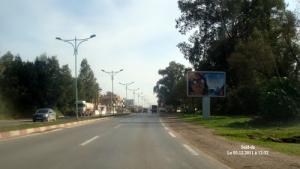 Entrée Est de la commune de Berrahal