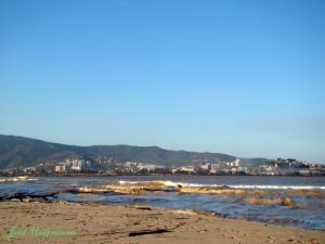 Vue sur la côte de Annaba