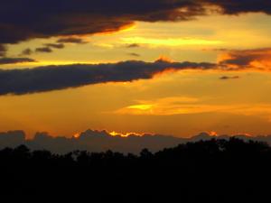 Coucher du Soleil sur l'Edough