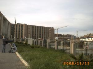 Vue sur la Faculté des Sciences Humaines à Annaba