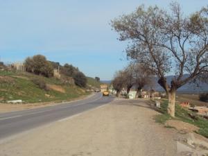 Sur la route de   Aïn Tahamimine