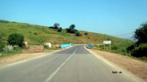 Route Menant de Oued Halia à la commune de Nadorah