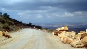 Route vers Le Mont Maouna - Guelma