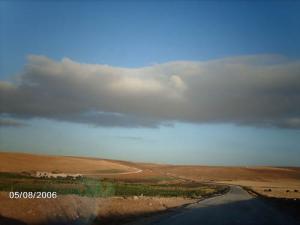 Route sur la périphérie de Guelma