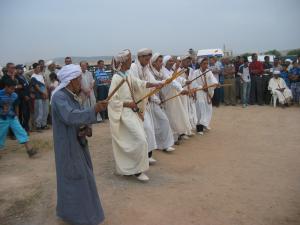 رقصة  علاوي  بمناسة وعدة في بلدية  طابية