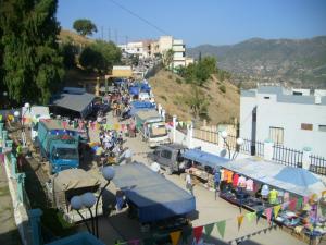 صورة للسوق الأسبوعي بمدينة  دراع قبيلة