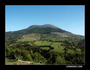 صورة من جبل زندال (613 م)