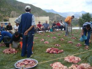 الوزيعة بمناسبة عيد الأضحى في قرية  أغلاد  (بلدية المروج) 16