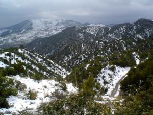 منظر خلاب من جبال بلدية  الجعافرة  (ولاية برج بوعريريج)