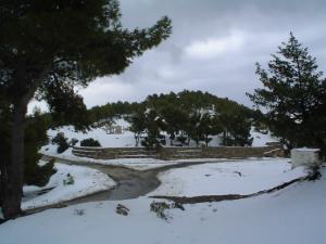 بلدية  الجعافرة  تحت الثلوج (ولاية برج بوعريريج)