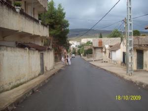 Rue de Bousissi à Oued Eenati (Guelma)