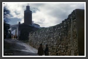 صورة لجامع  سيدي بومدين  في سنة 1955