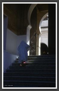 مدخل جامع  سيدي بومدين  في سنة 1955