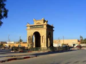 مدخل بلدية  قصر الحيران  بولاية الأغواط