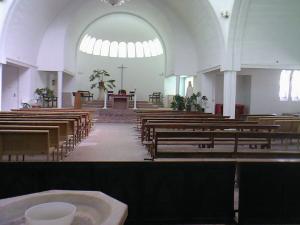 داخل كنيسة  سانت كروز  (ولاية وهران)