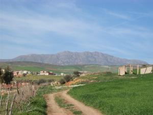 Vue de la montagne de Mcid Aïcha depuis Aïn Botma