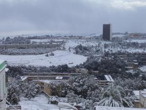 Vue sur le l'Immeuble Administratif de l'Université de Constantine