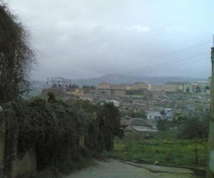 Une portion de de la ville de Médéa