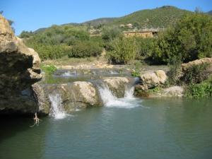 Torrent d'Eau dans les Paysage de Tamesguida (Wilaya de Médéa)