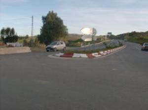 Médéa, Entée de la Rocade Sud