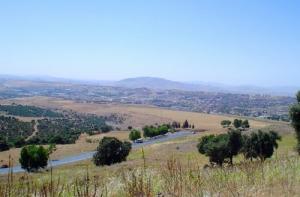La Commune de Berrouaghia  vue depuis Fernane