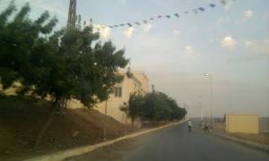 Aux abords du centre ville de Saneg