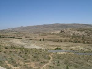 Panorama au sud-est d'Achir
