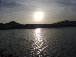 Coucher du Soleil sur le Grand Barrage de Médéa